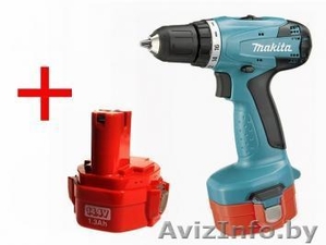 Аккумуляторная дрель-шуруповерт Makita 6271 DWPE (12 В,  Малайзия) #1048849