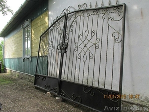 Кованные ворота 3100-2150..стул и стол..и тд #1065035