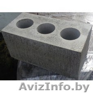 Блок пескобетонный стеновой #1065584
