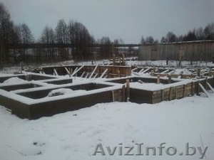 Участок с фундаментом #1075387