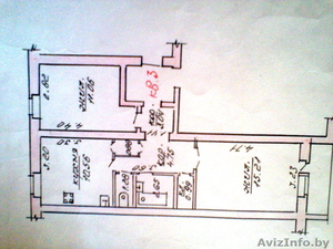 2-коматная квартира #1073876