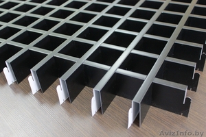 Потолок офисный ячеистый Грильято #1074096