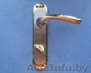 Ручки дверные латунные на планке #1080717