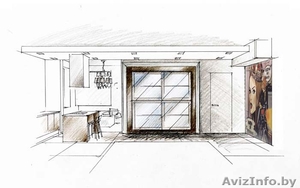 Художественный дизайн интерьера #1074011