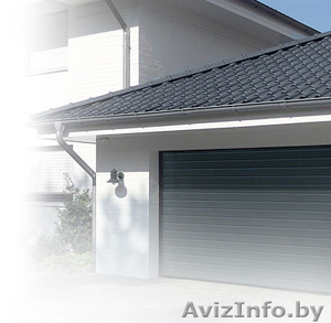 Ворота гаражные секционные (автоматика) #1079469