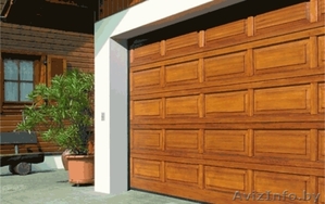 Автоматические секционные ворота в гараж #1080258