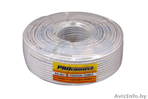 Предлагаем кабель RG-59U,  75 Ом,  100м. PROCONNECT #1084048