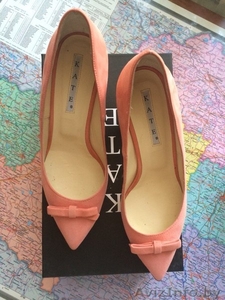 Туфли замшевые нежно розовые на 37 размер #1086889