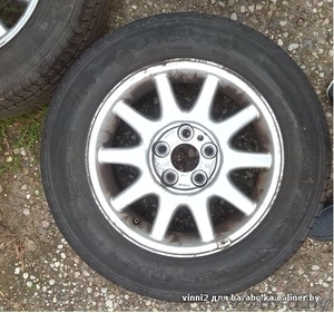 Литые диски для Volvo 740/940,  б/у,  в отличном состоянии #1097196