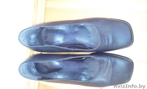 летние женские кожаные туфли #1092613