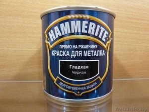 Эмаль-грунт 3 в 1 Hammerite (Хаммерайт) 0, 75л #1095659