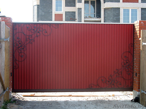 Въездные уличные ворота   #1092692