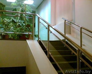 Монтаж/изготовление перил из нержавеющей стали #1096934