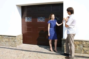 Ворота секционные в гараж #1094326