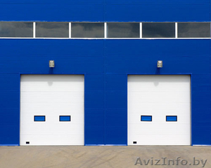 Промышленные секционные ворота купить #1083436