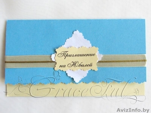 Свадебные пригласительные «Абелия» пригласительные на Свадьбу ручной работы #1105841