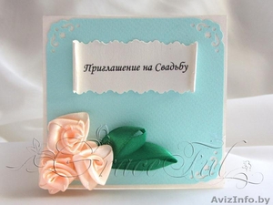 Свадебные пригласительные «Гортензия» пригласительные на Свадьбу ручной работы #1105826