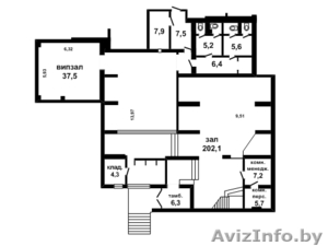 Торговое помещение в аренду в восточной части Бреста,  334 кв.м. 140032 #1107269