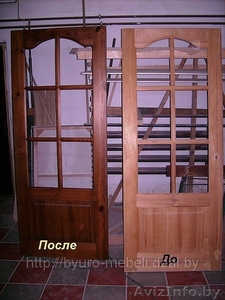 Ремонт,  реставрация,  мебели,  дверей фасадов и изделий из дерева #1109004