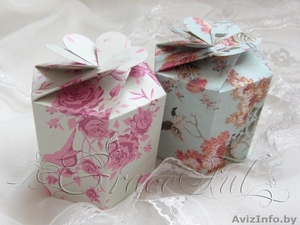 Свадебные бонбоньерки «Флёр» бонбоньерки на Свадьбу ручной работы #1105636