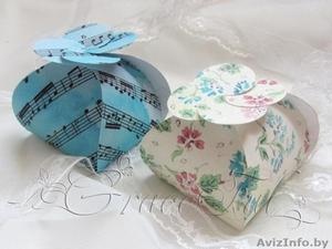 Свадебные бонбоньерки «Мелоди» бонбоньерки на Свадьбу ручной работы #1105633