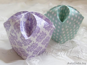 Свадебные бонбоньерки «Камелия» бонбоньерки на Свадьбу ручной работы #1105673