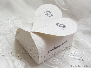 Свадебные бонбоньерки «Эвелин» бонбоньерки на Свадьбу ручной работы #1105712