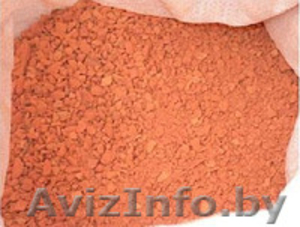 Крошка кирпичная натуральная красная теннисит в мешках,  доставка,  грузчики. #1107206