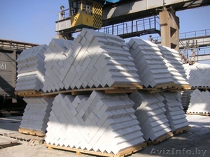 Кирпич силикатный белый рядовой и лицевой,  полнотелый,  пустотный. Доставка. #1107220