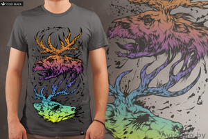 Яркая футболка от COLD BLACK! #1117093