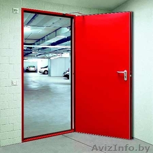 Металлические противодымные противопожарные двери и люки. #1121072