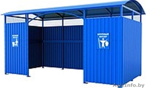 Навес для мусорных контейнеров #1126112