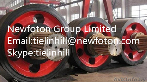 Запчасти вращающейся печи：зубчатый венец , шестерни ,   опорный ролик #1117230