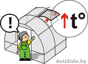 ТЕПЛИЦА оцинкованная «Сибирская АвтоИнтеллект XXL» (ТРУБА30-ка!) 4x3x2 #1138912