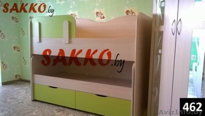 Кровать двухуровневая, двухъярусная под заказ в Минске #1139726