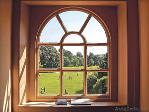 Окна и двери деревянные. #1137879