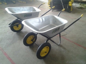 ТАЧКА строительная Shtenli 130-350 (1 колесо,  130 л,  350 кг) #1139000