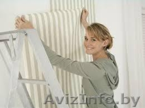 Поклейка обоев в Борисове,  Жодино. #1129481