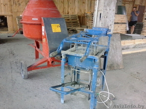 Вибропресс СГС-1+прежим и бетономешалка 480- лит #1128972