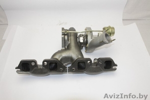 Коллектор выпускной двигатель 4НG1-T,  4HE,  4HK1-T на Богдан/Isuzu #1129940