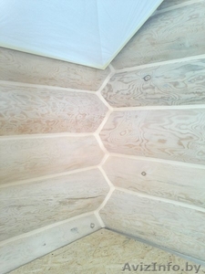 Шлифовка и покраска дерева,  теплый шов,  отделка сруба #1150886