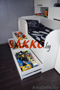 Кровать с ящиками sakko #1148017