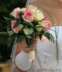 Свадебный букет,  бутоньерка,  поздравительные букеты. #1165028