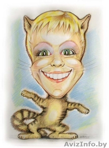 Шарж, карикатура по фото онлайн  #1154807