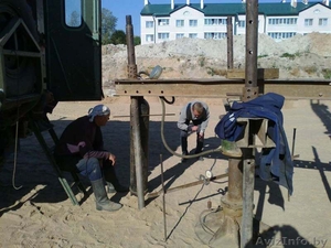 Испытание грунтов вертикальной статической нагрузкой (штампы) #1071866