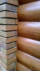 МЕТАЛЛОСАЙДИНГ ПОД БРУС,  БРЕВНО,  КОРАБЕЛЬНАЯ ДОСКА 10 р/м2 #1161898