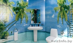 Декоративная стеклянная плитка с фотопечатью #1173876