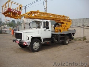 Подъем на автовышке возле Роддома в Минске. #1170737