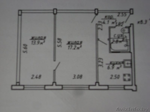 2-комнатная по пр-ту Черняховского под коммерцию #1191156