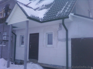 Монтаж сайдинга в Минске. Работаем зимой! #1189272